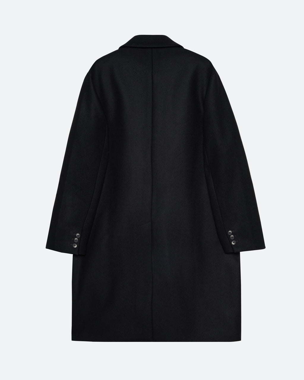 Chesterfield Coat in Black - packshot