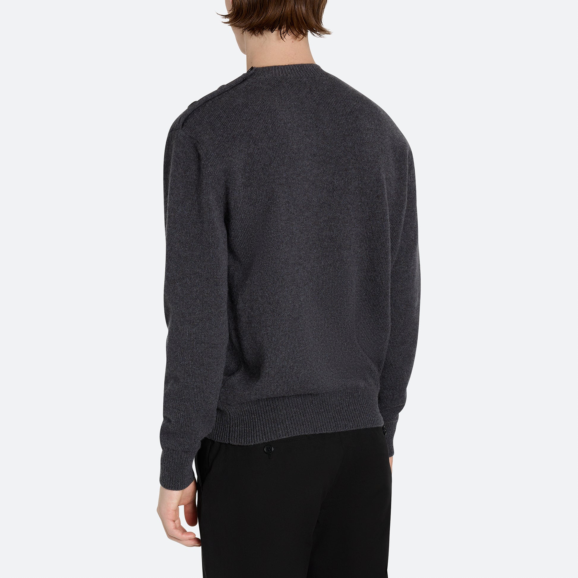 Cashmere Button Sweater