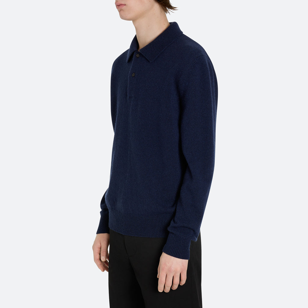 Cashmere Polo Sweater