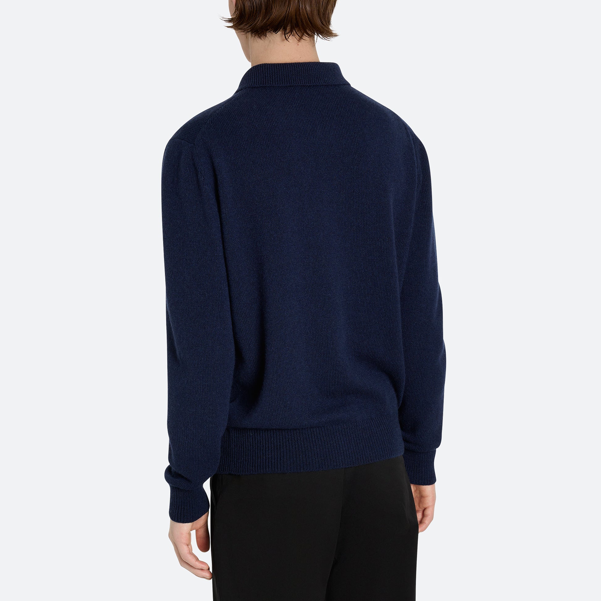 Cashmere Polo Sweater