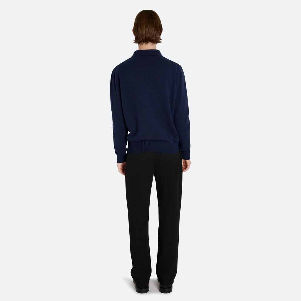 Cashmere Polo Sweater