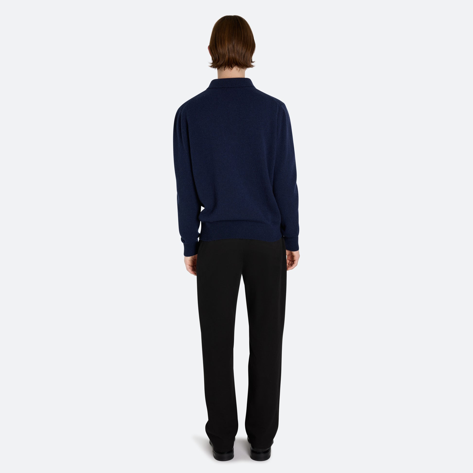 Cashmere Polo Sweater