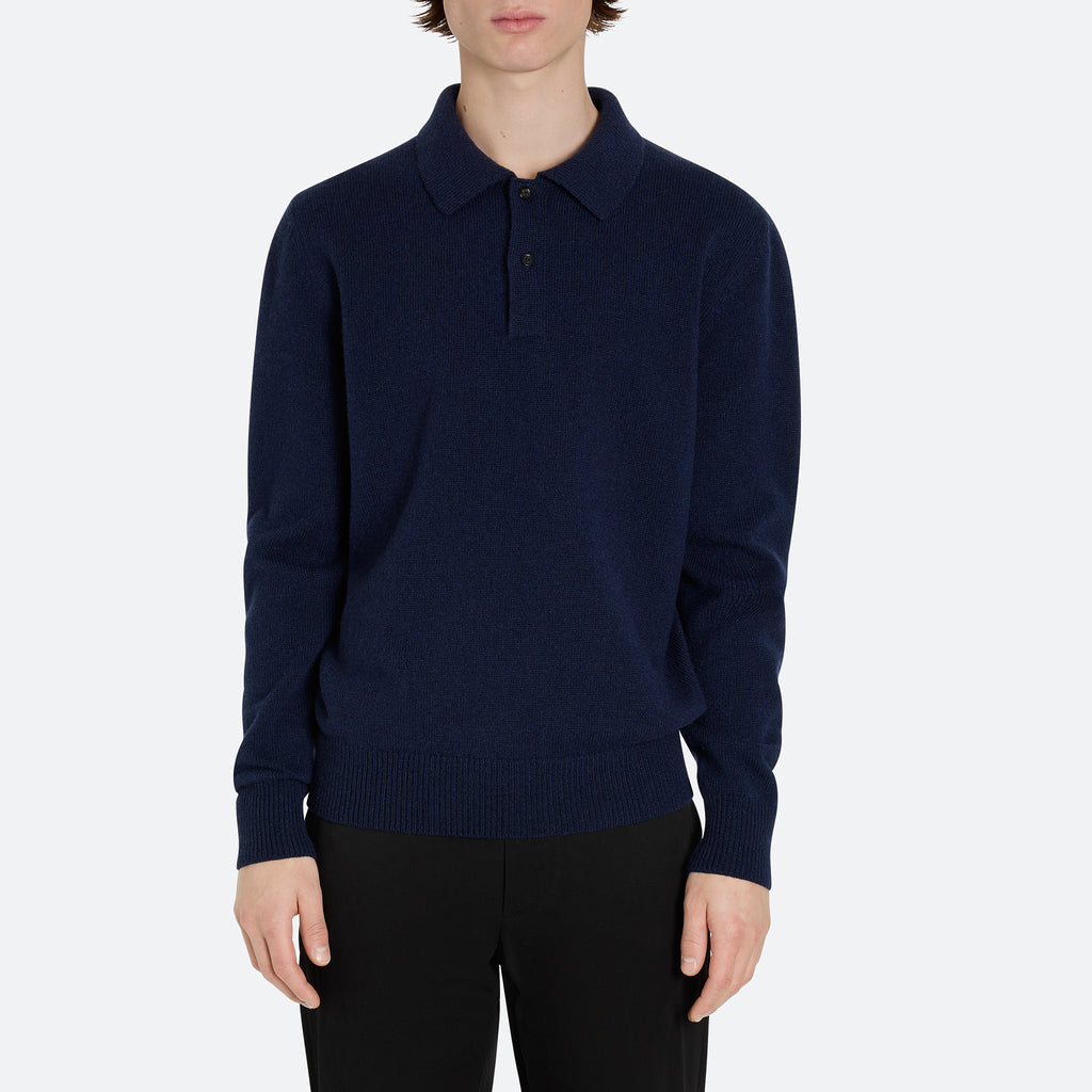 Cashmere Polo Sweater