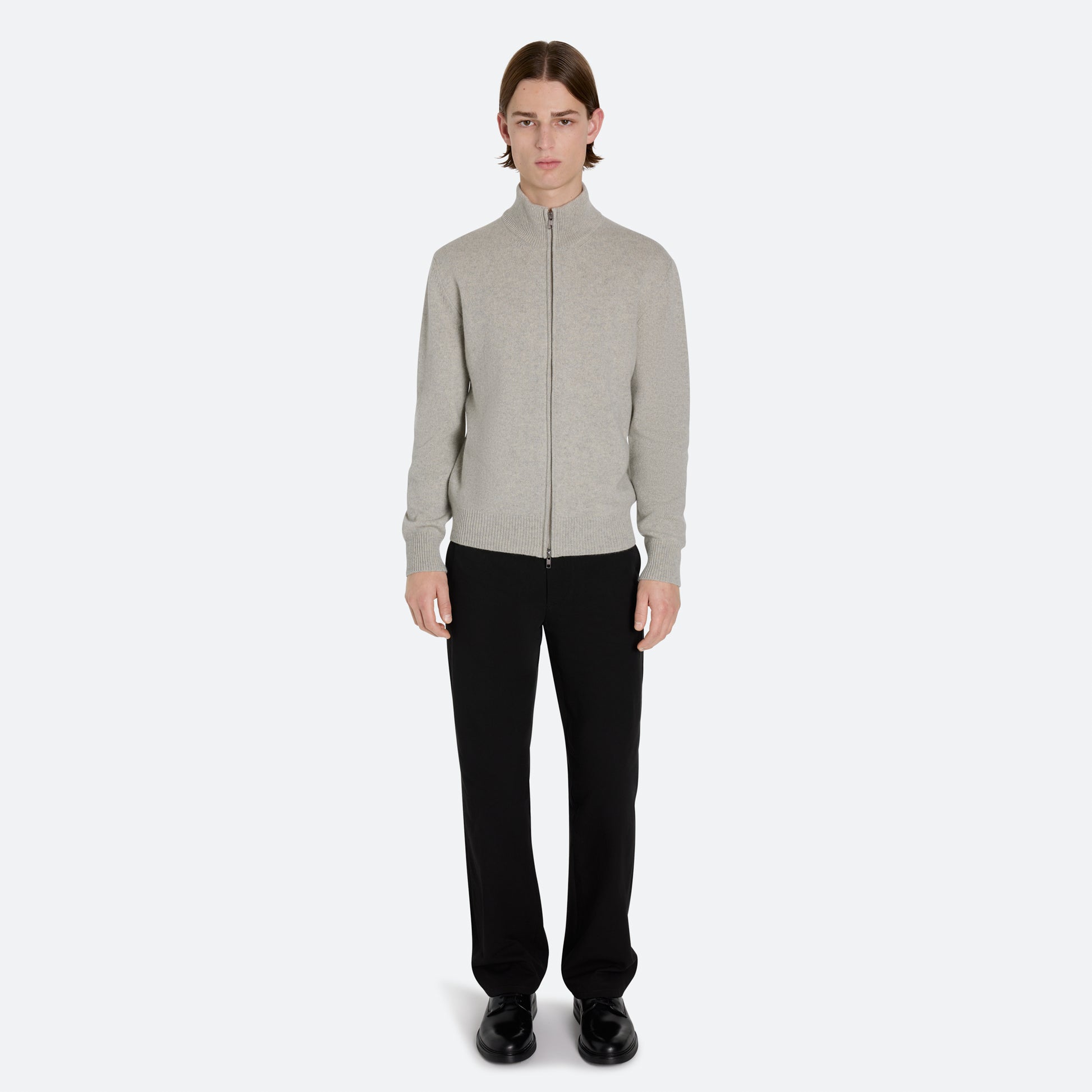 Cashmere Zip Sweater