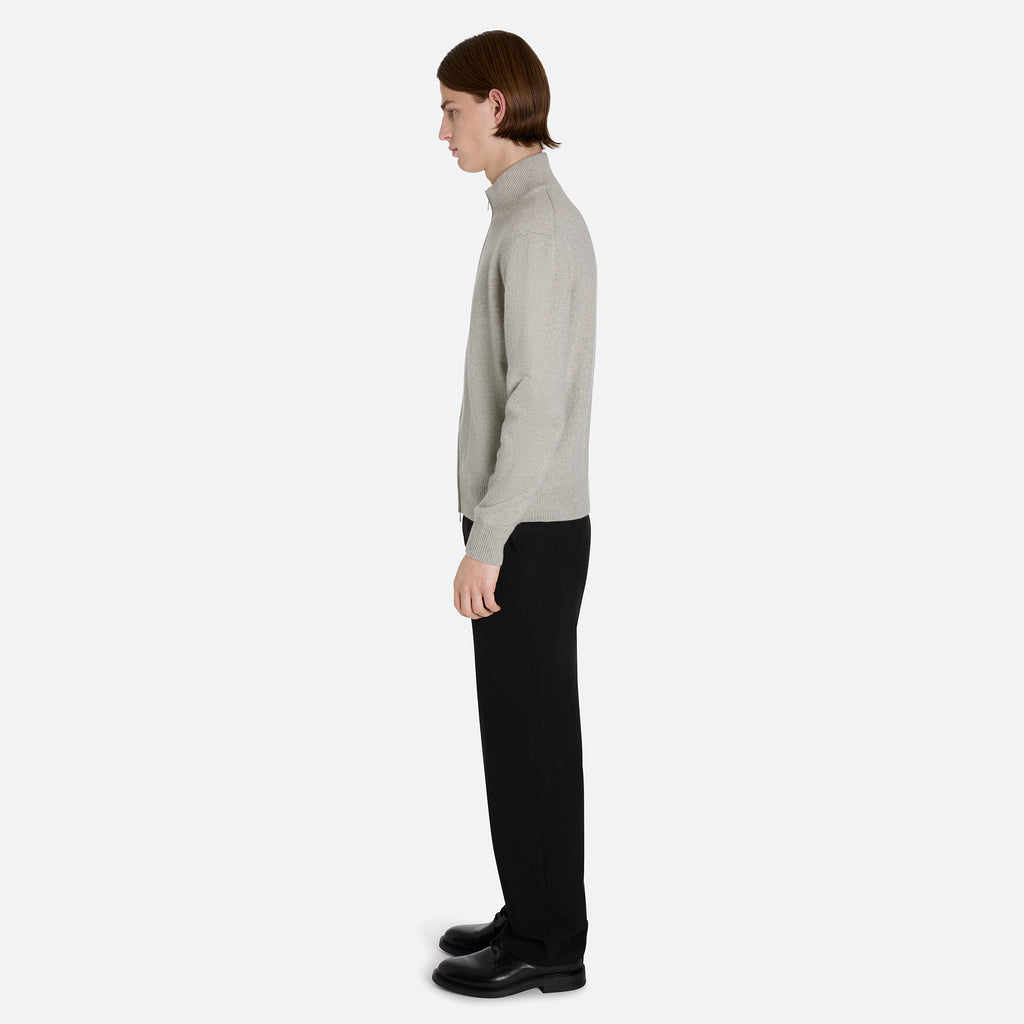 Cashmere Zip Sweater