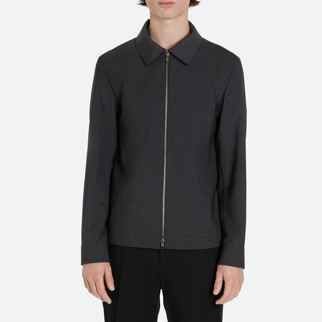 Wool Zip Blouson