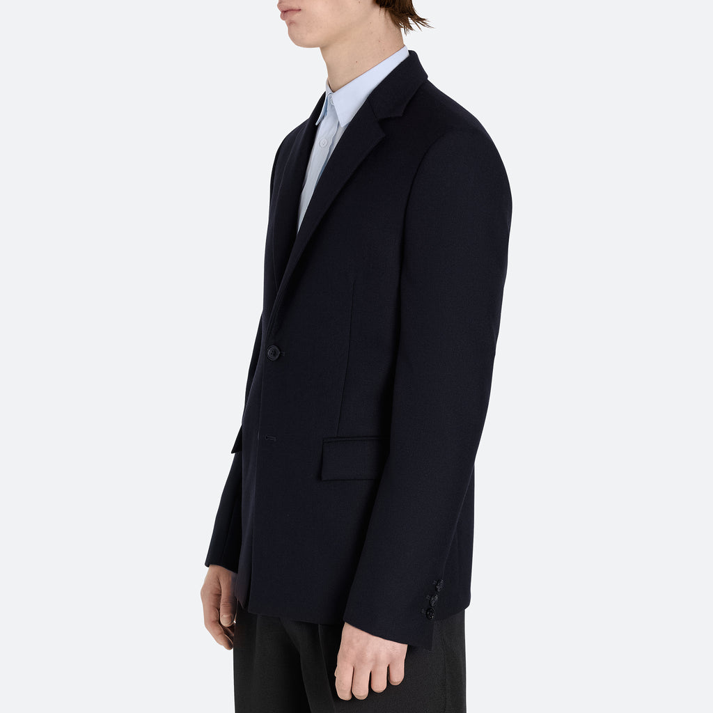 Wool Single Breasted Jacket