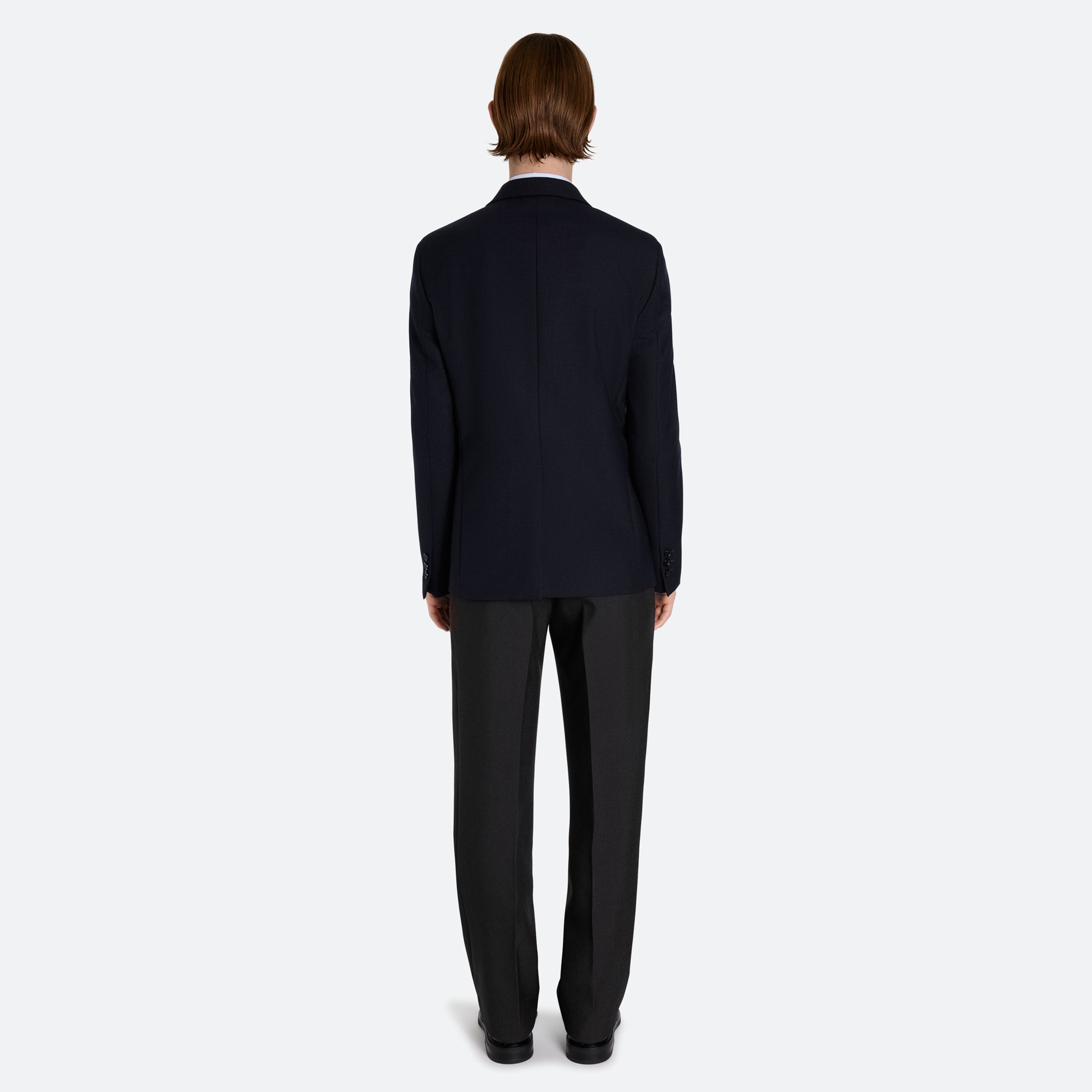 Wool Single Breasted Jacket