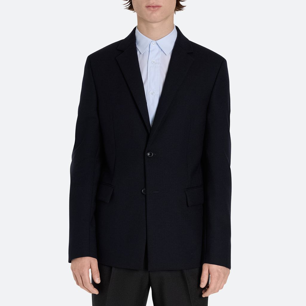Wool Single Breasted Jacket