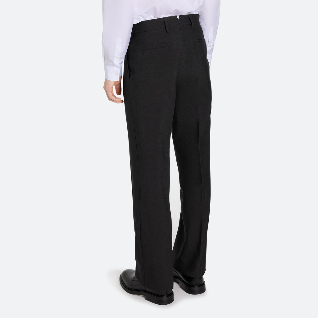 Mohair Wool Pleated Trouser