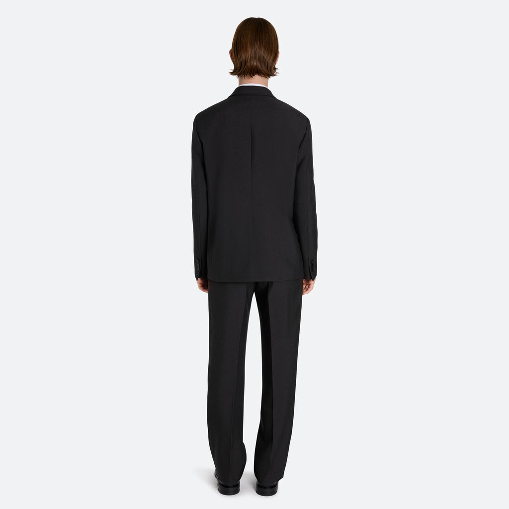 Mohair Wool Double Breasted Jacket