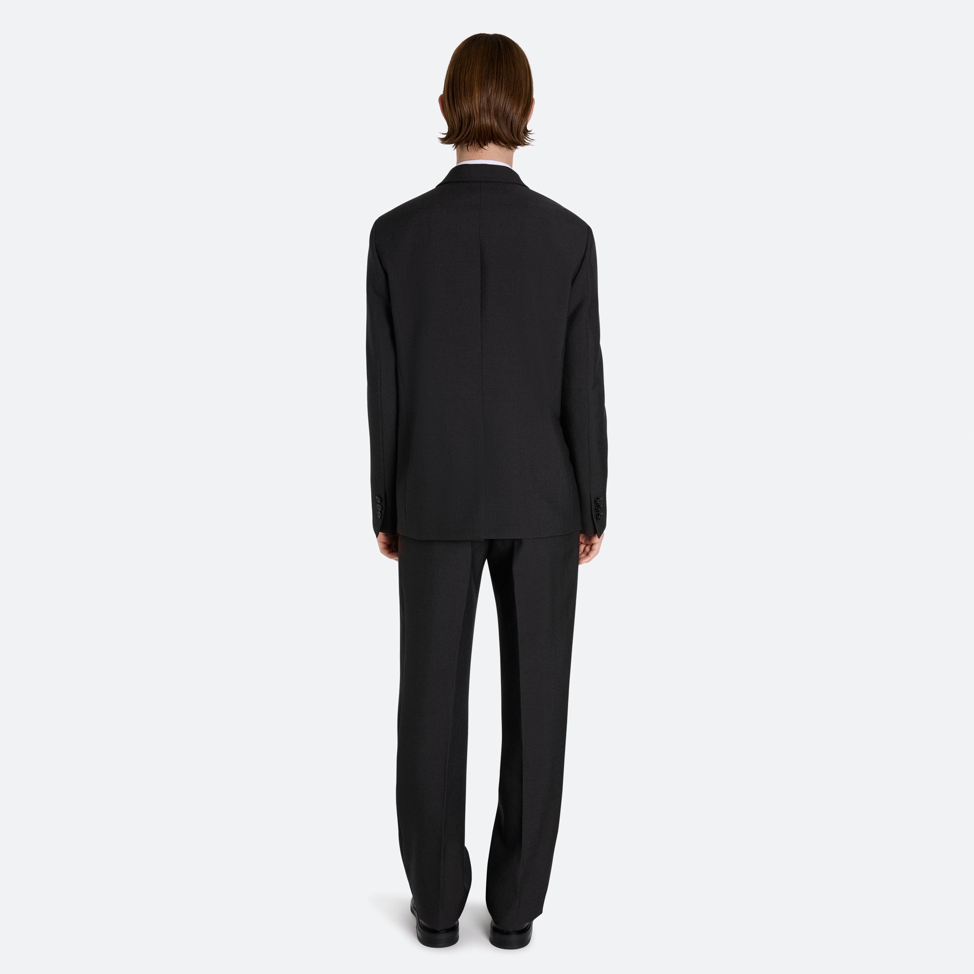 Mohair Wool Double Breasted Jacket