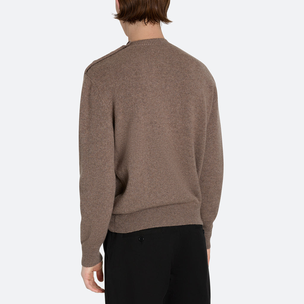 Cashmere Button Sweater