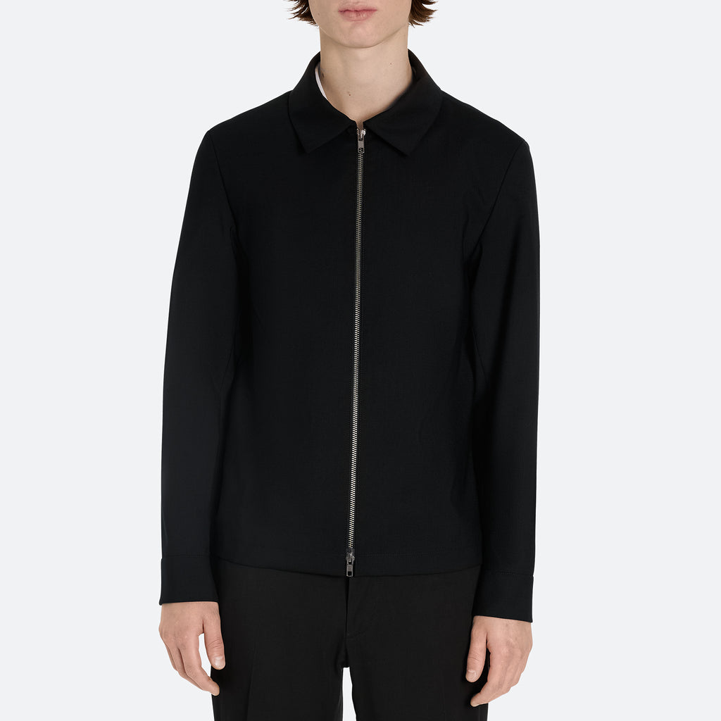 Wool Zip Blouson