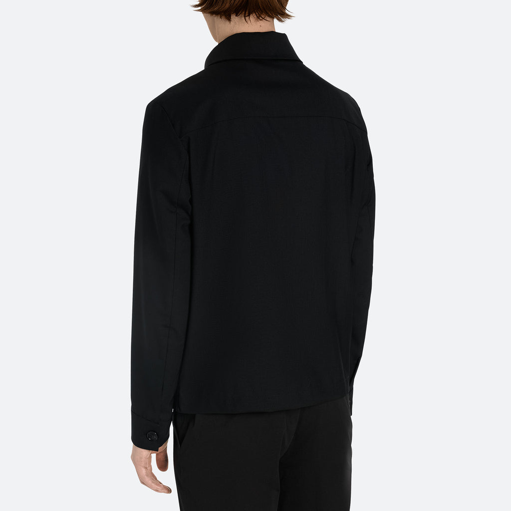 Wool Zip Blouson