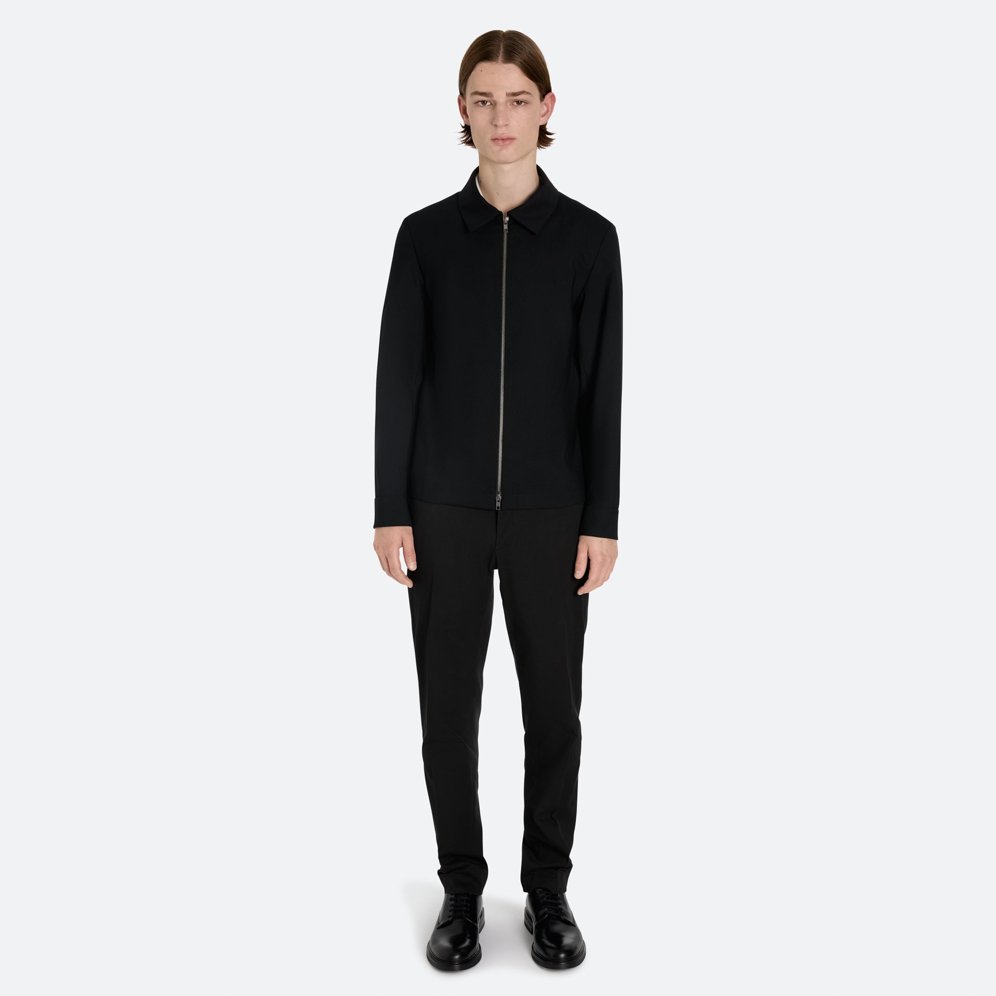 Wool Zip Blouson
