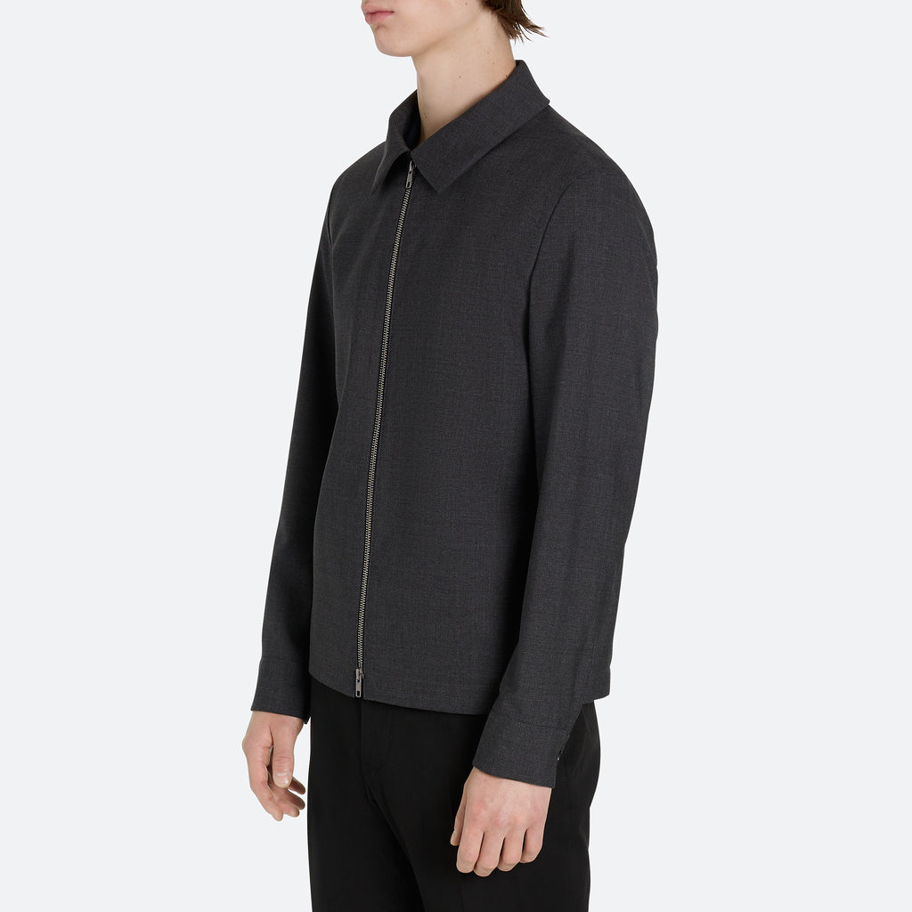 Wool Zip Blouson