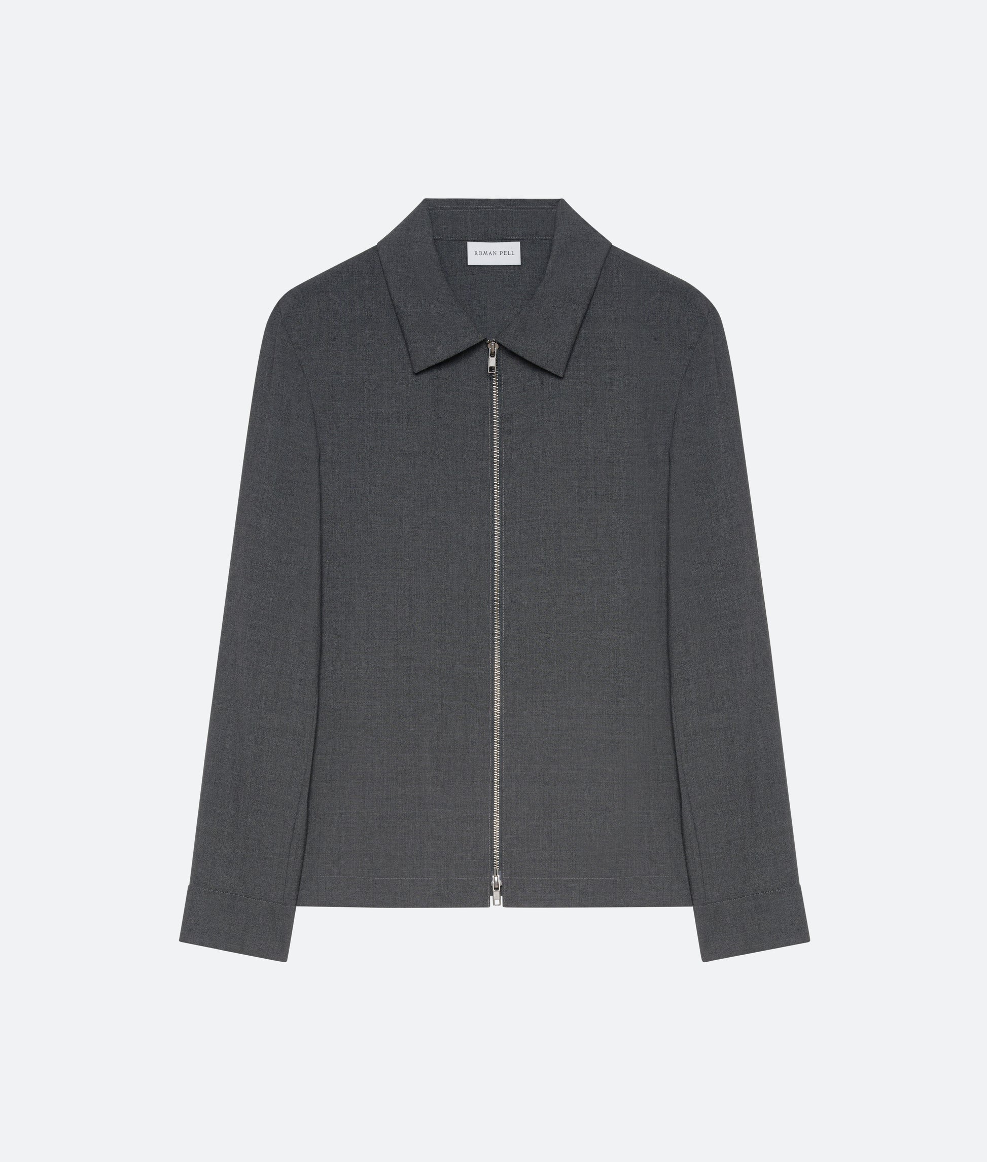 Wool Zip Blouson