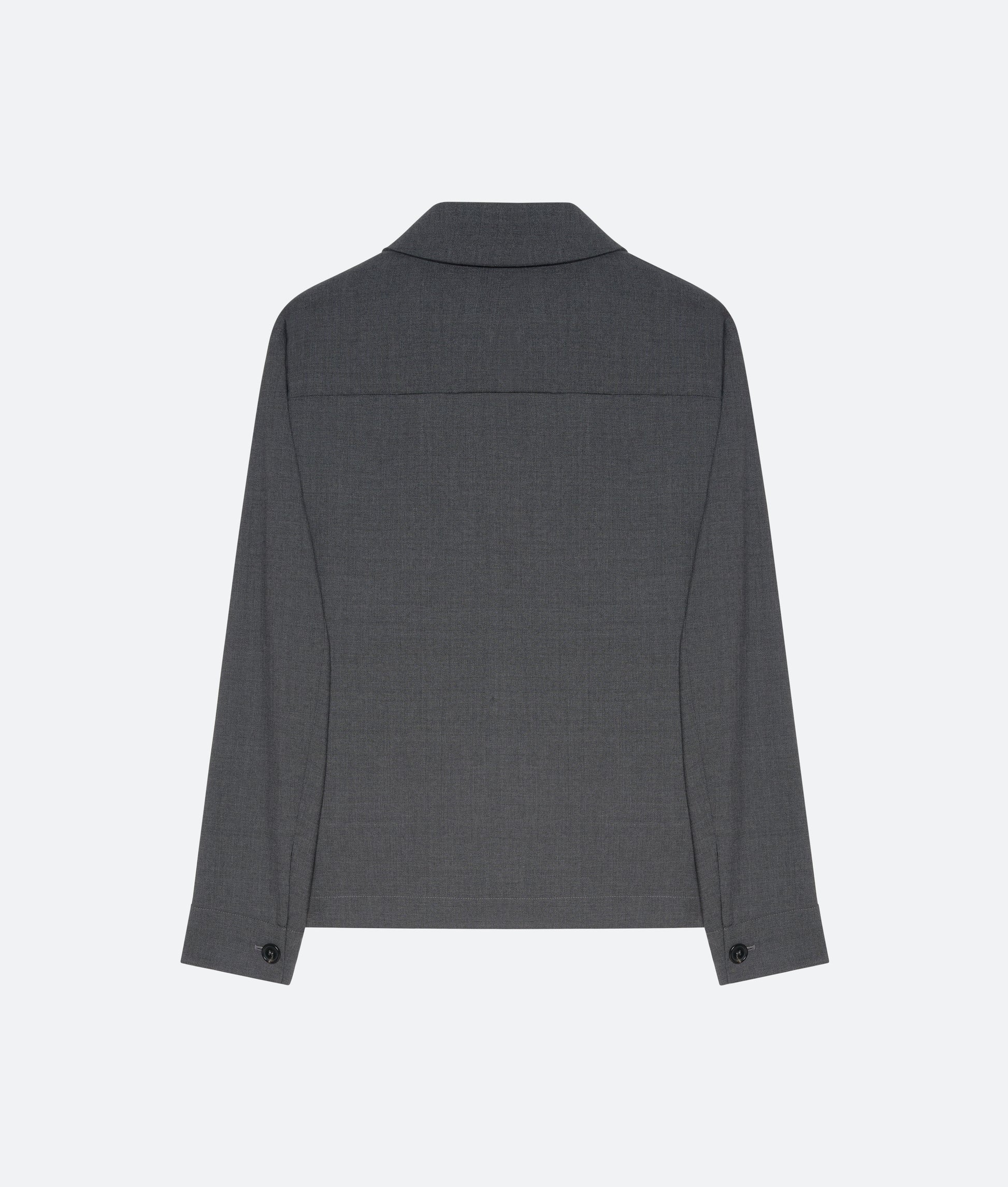 Wool Zip Blouson