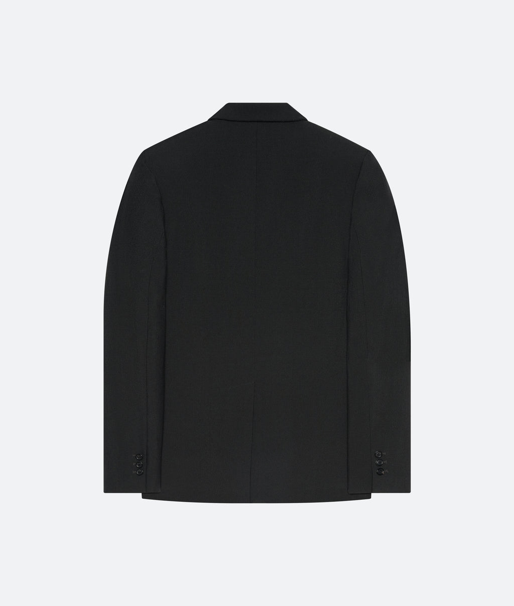 Mohair Wool Double Breasted Jacket