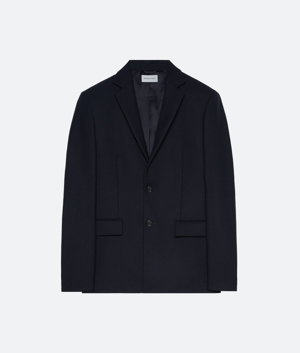 Wool Single Breasted Jacket
