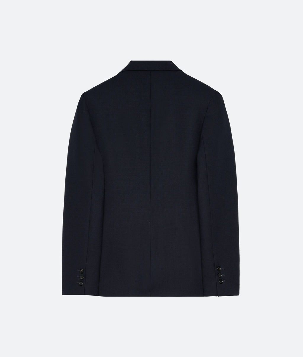 Wool Single Breasted Jacket