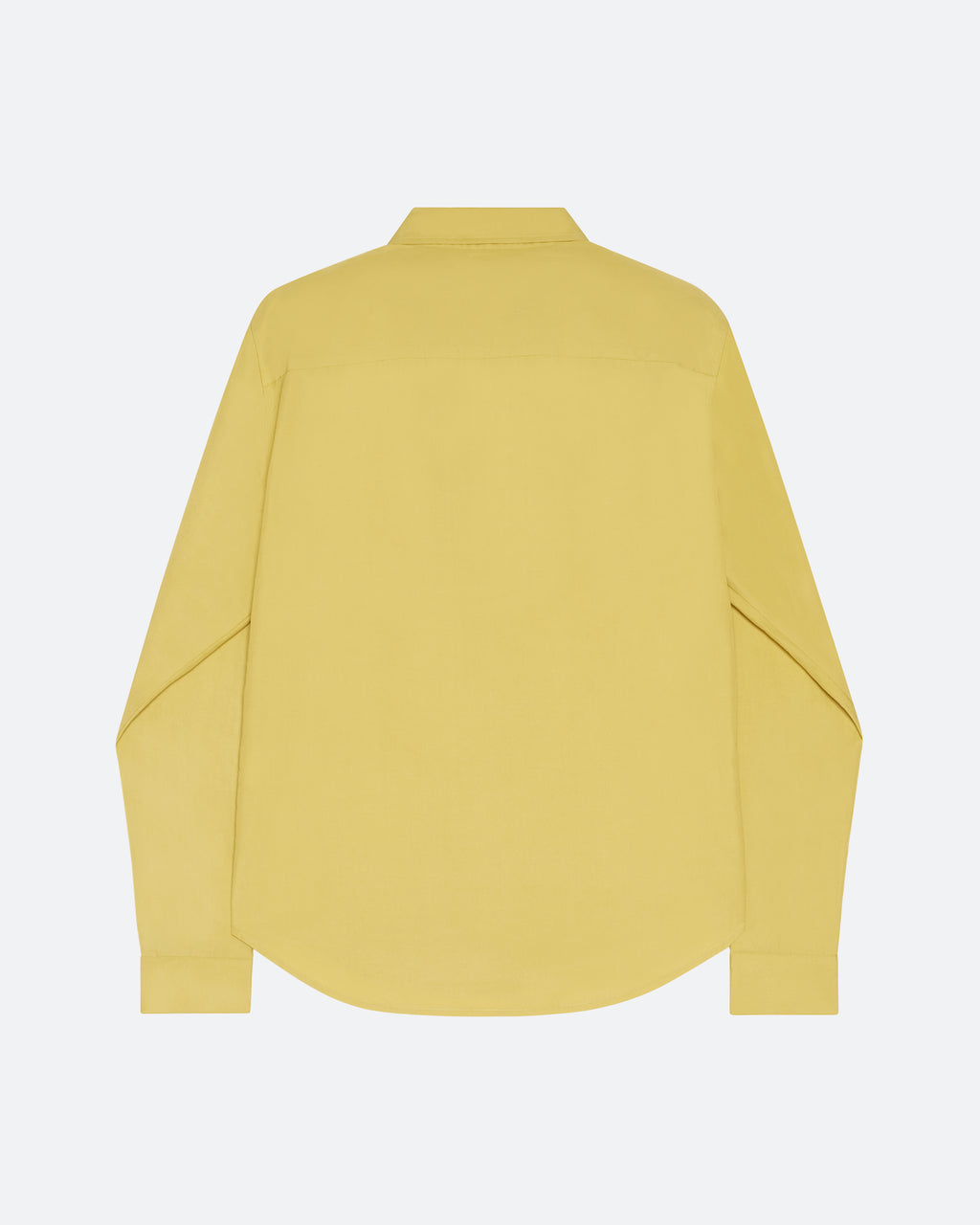 Cotton Poplin Shirt in Olivine - packshot