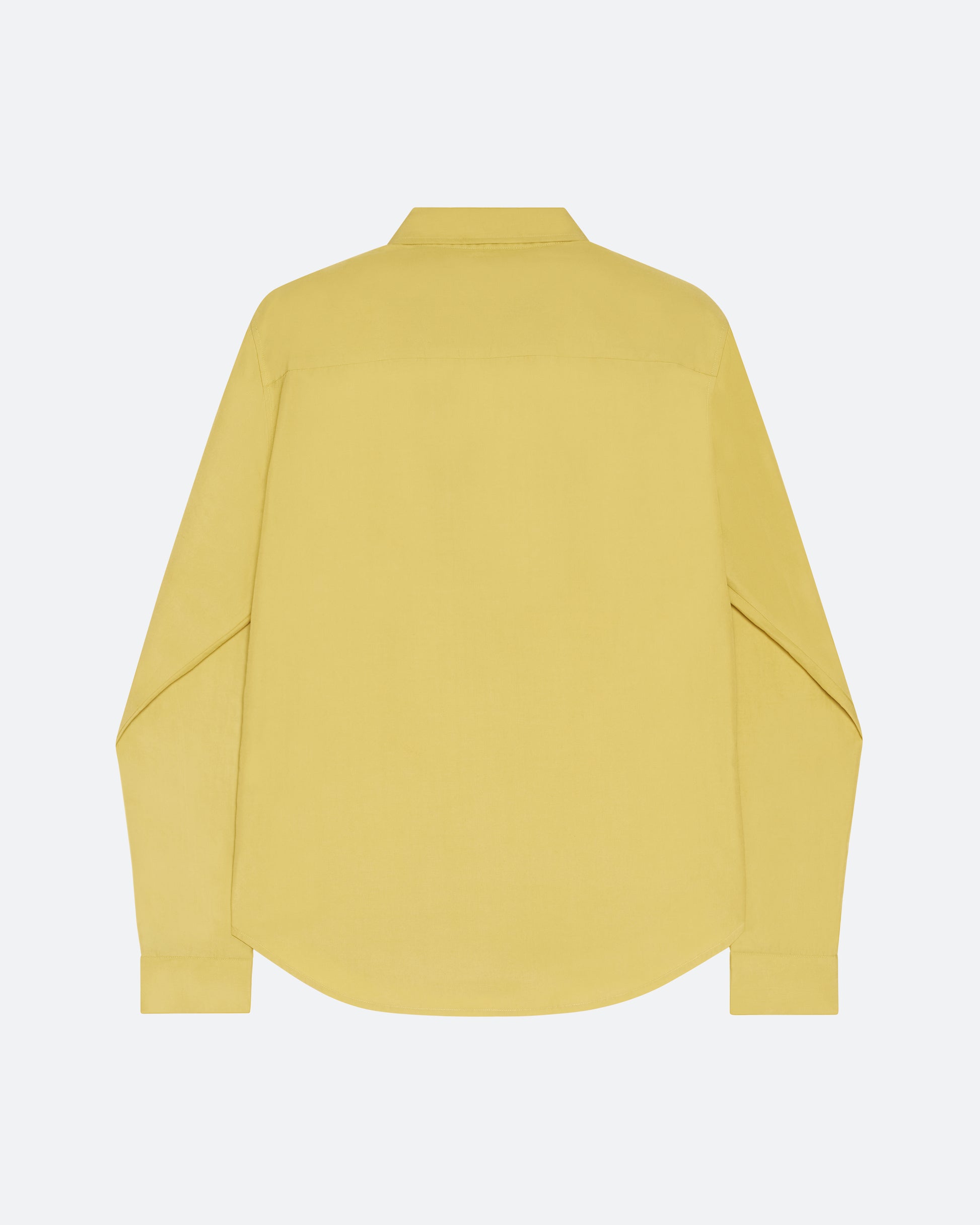 Cotton Poplin Shirt in Olivine - packshot