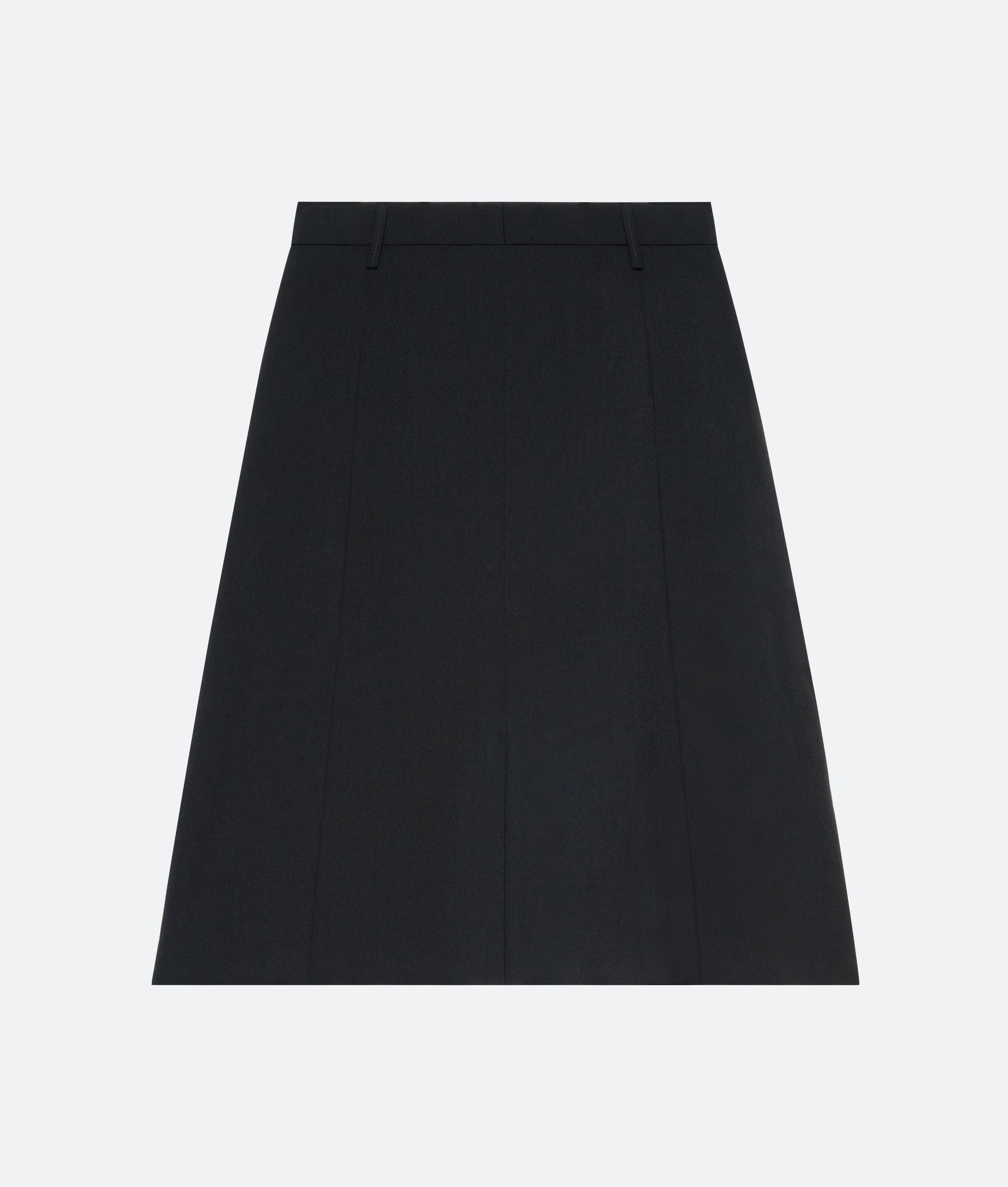 Mohair Wool Tailored Skirt