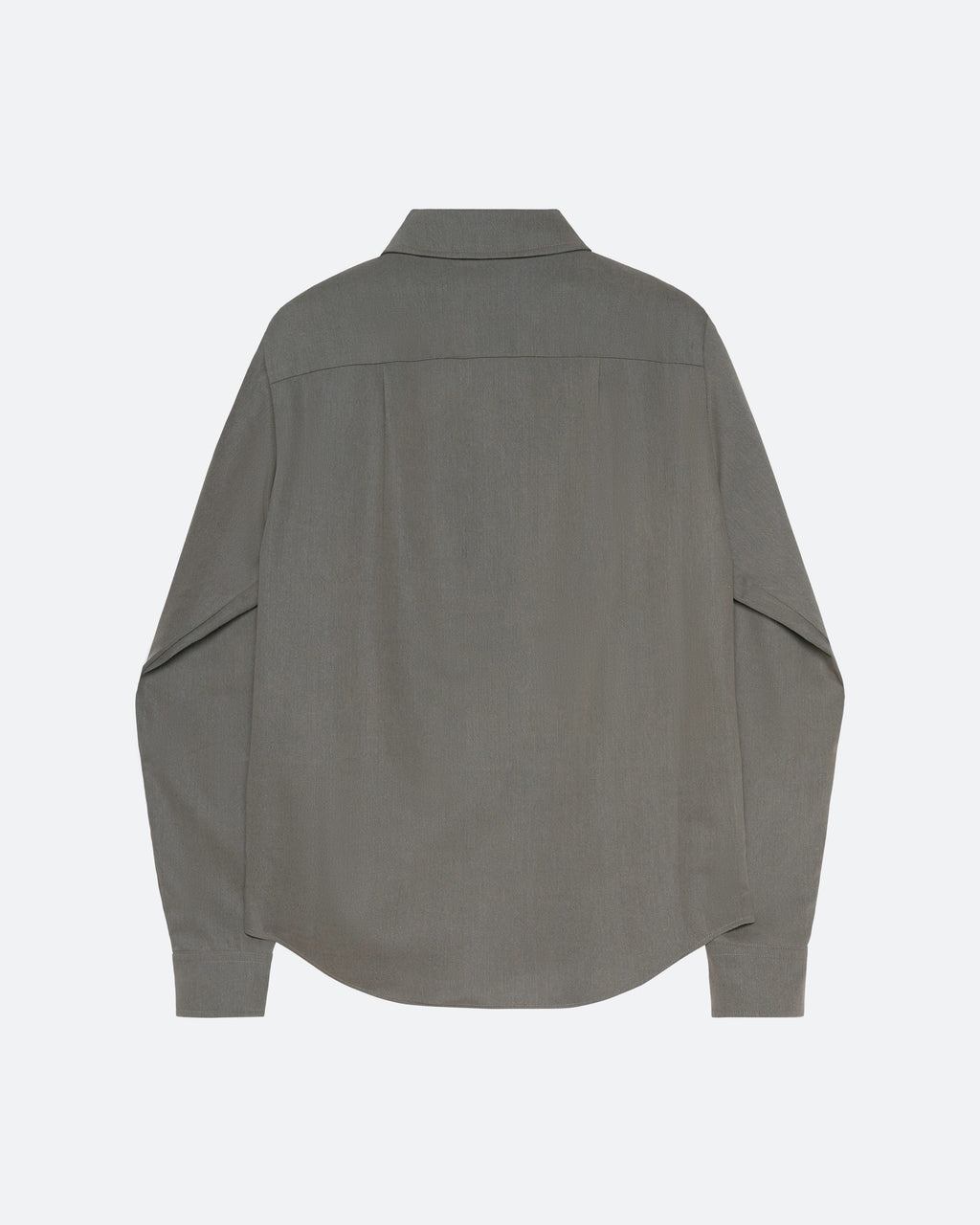 Wool Uniform Shirt in Militaire - packshot