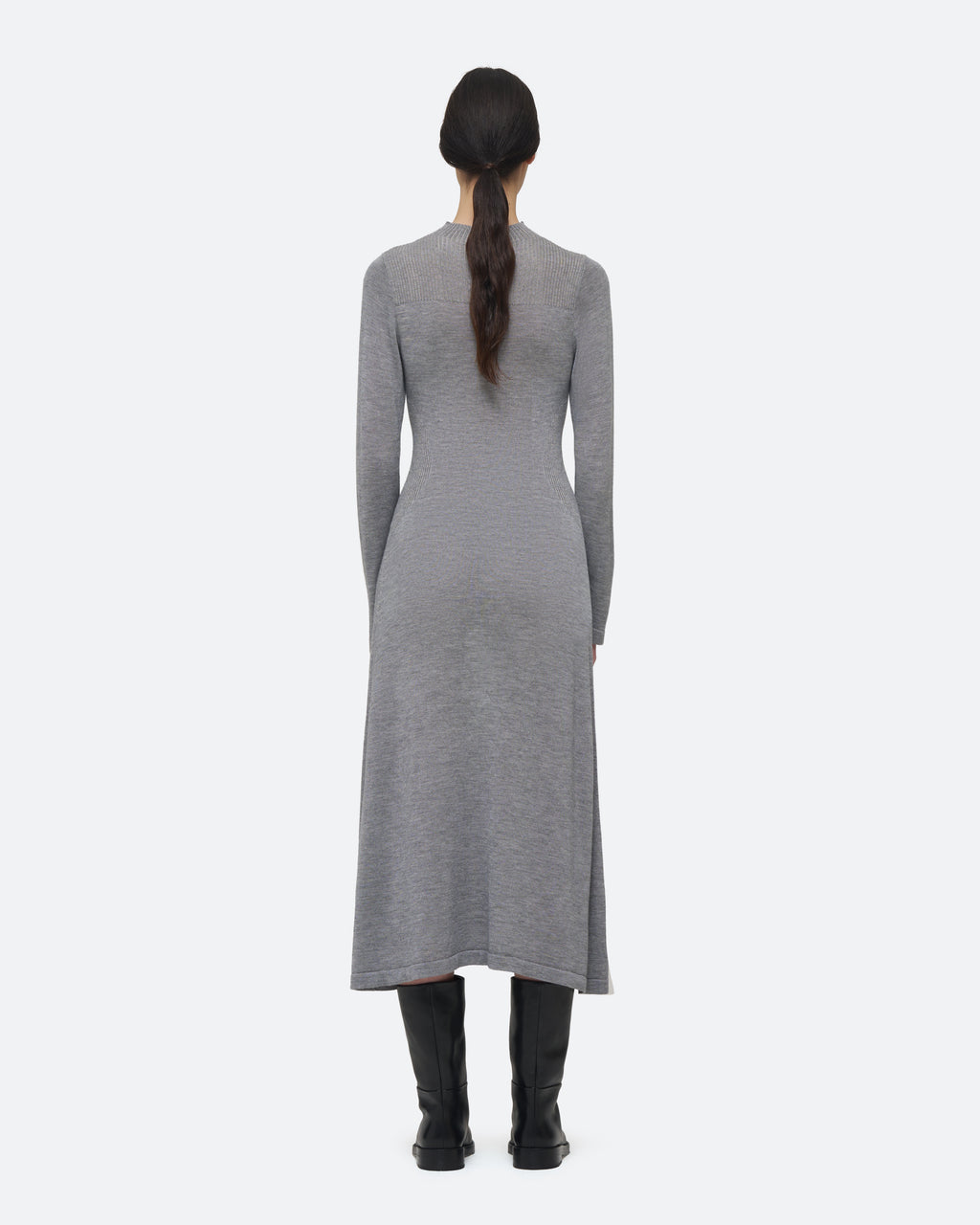 Cashmere Silk Knit Dress