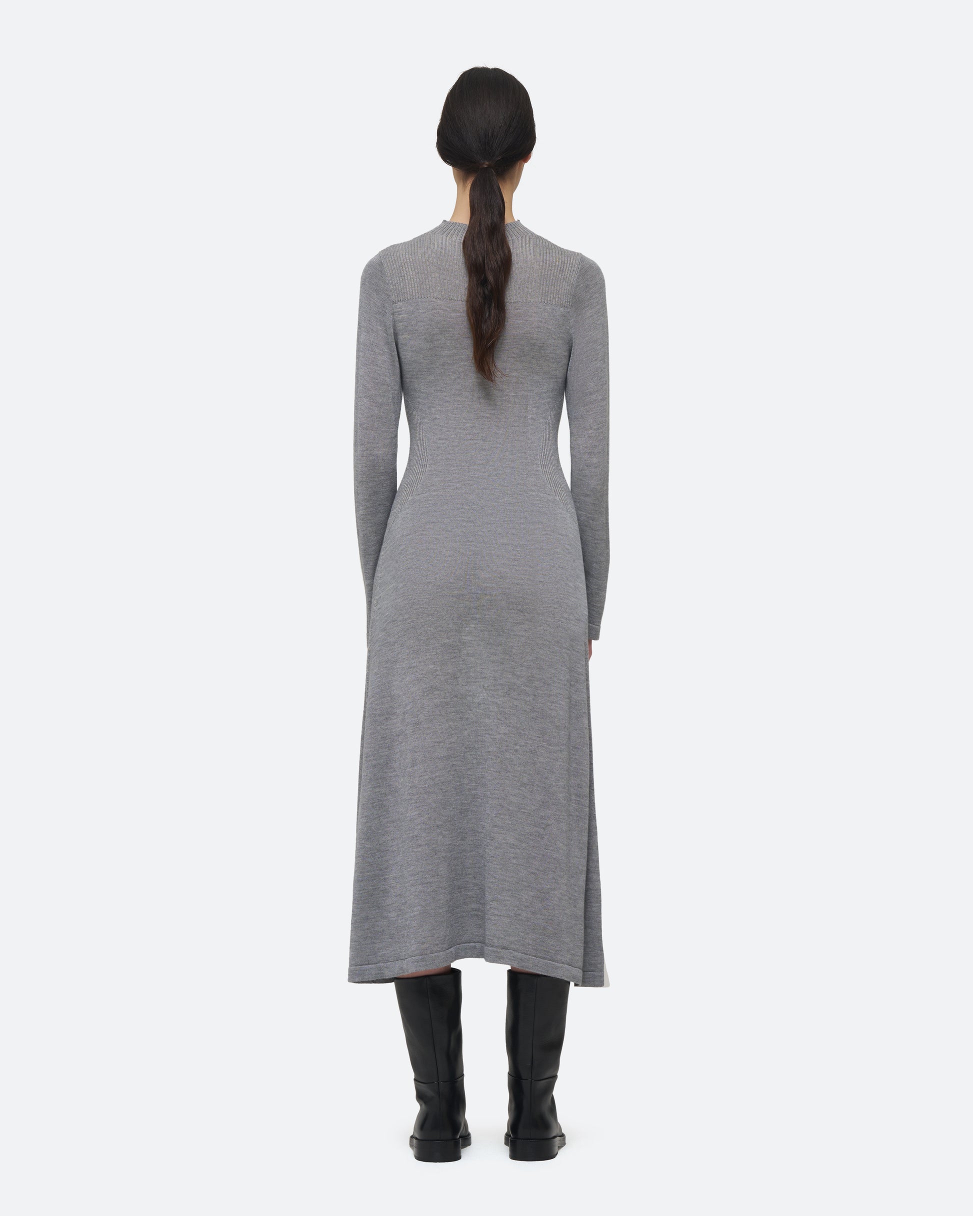Cashmere Silk Knit Dress