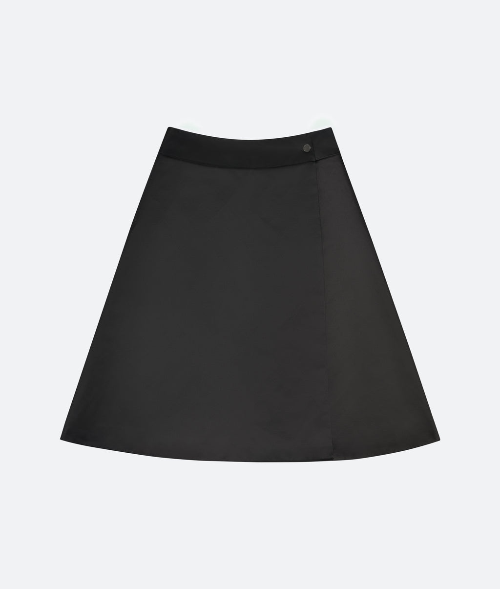 Silk Satin Wrap Skirt - packshot