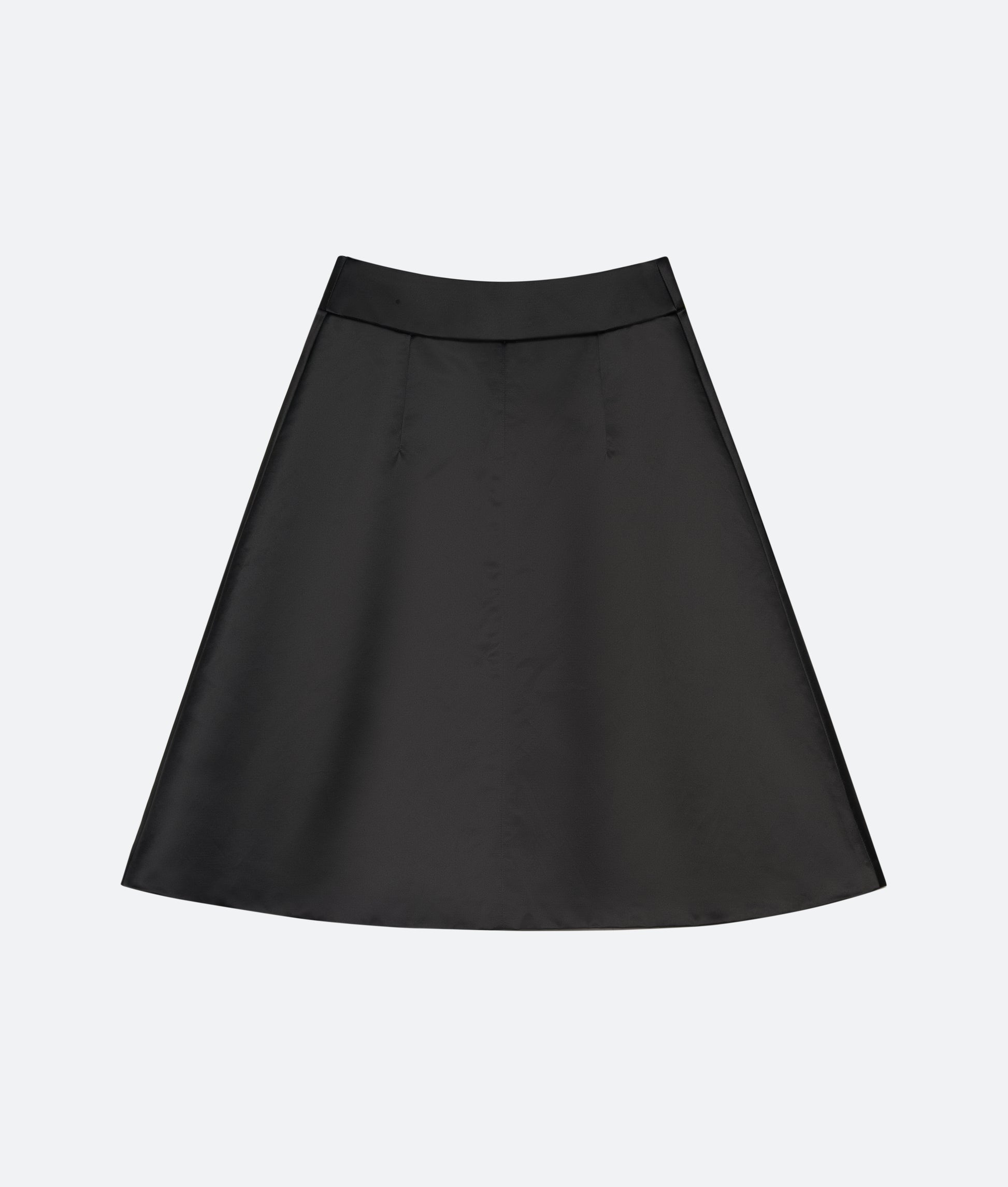Silk Satin Wrap Skirt - packshot back
