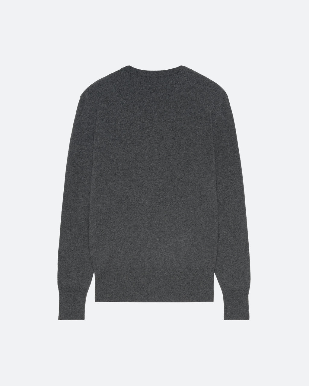 Cashmere Crew Sweater in Charcoal - packshot