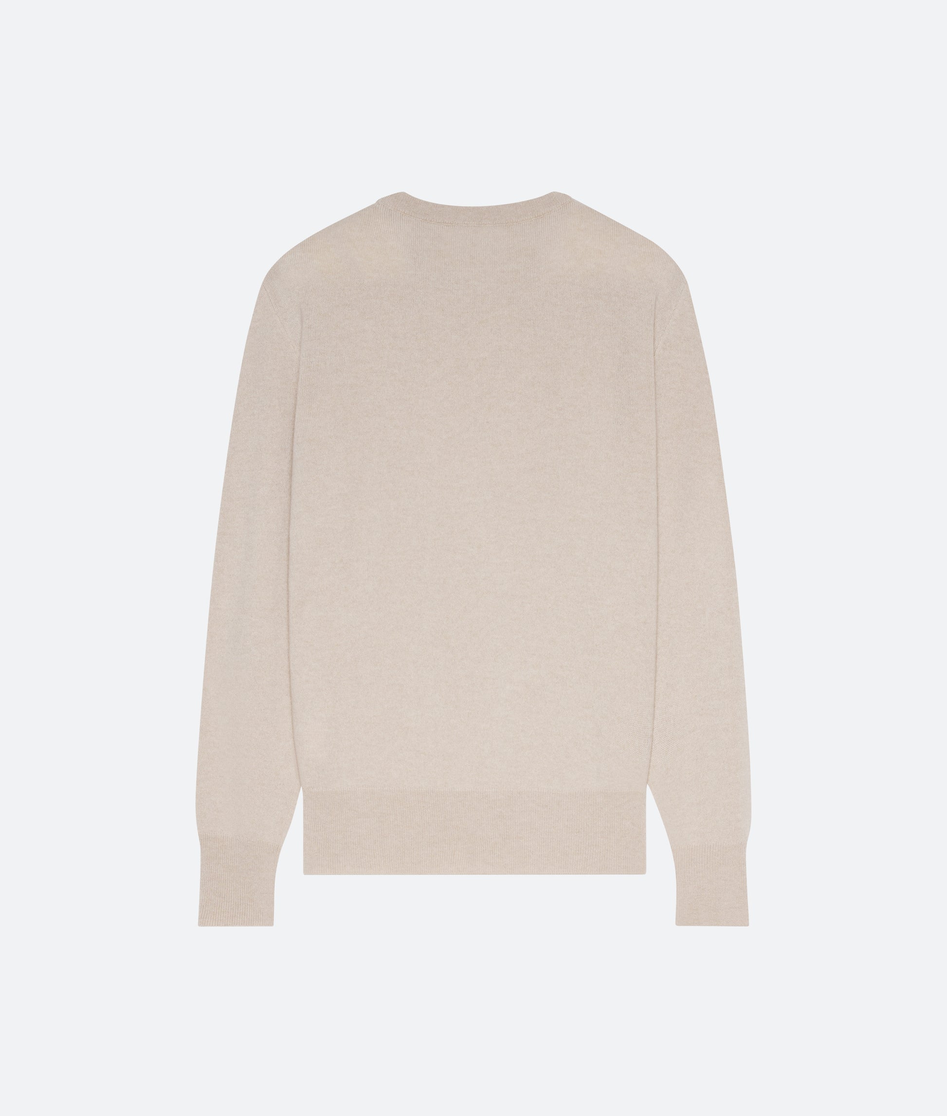 Cashmere Crew Sweater in Feather - packshot