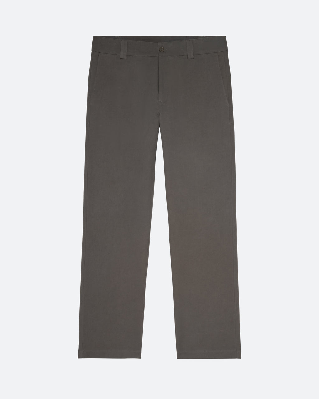 Twill Relaxed Trouser in Militaire - packshot front