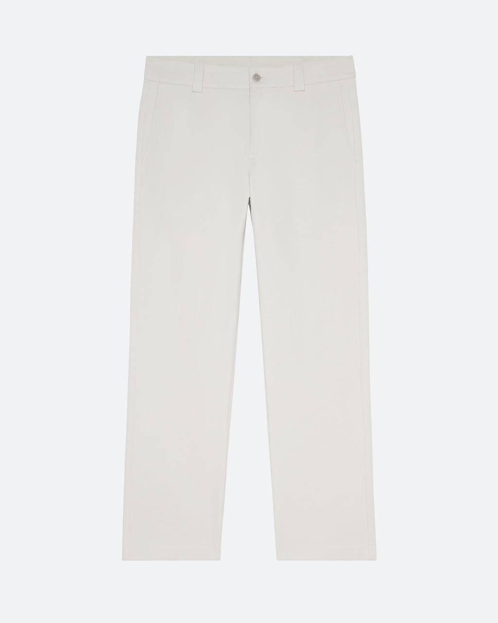 Twill Relaxed Trouser in Pumice - packshot front