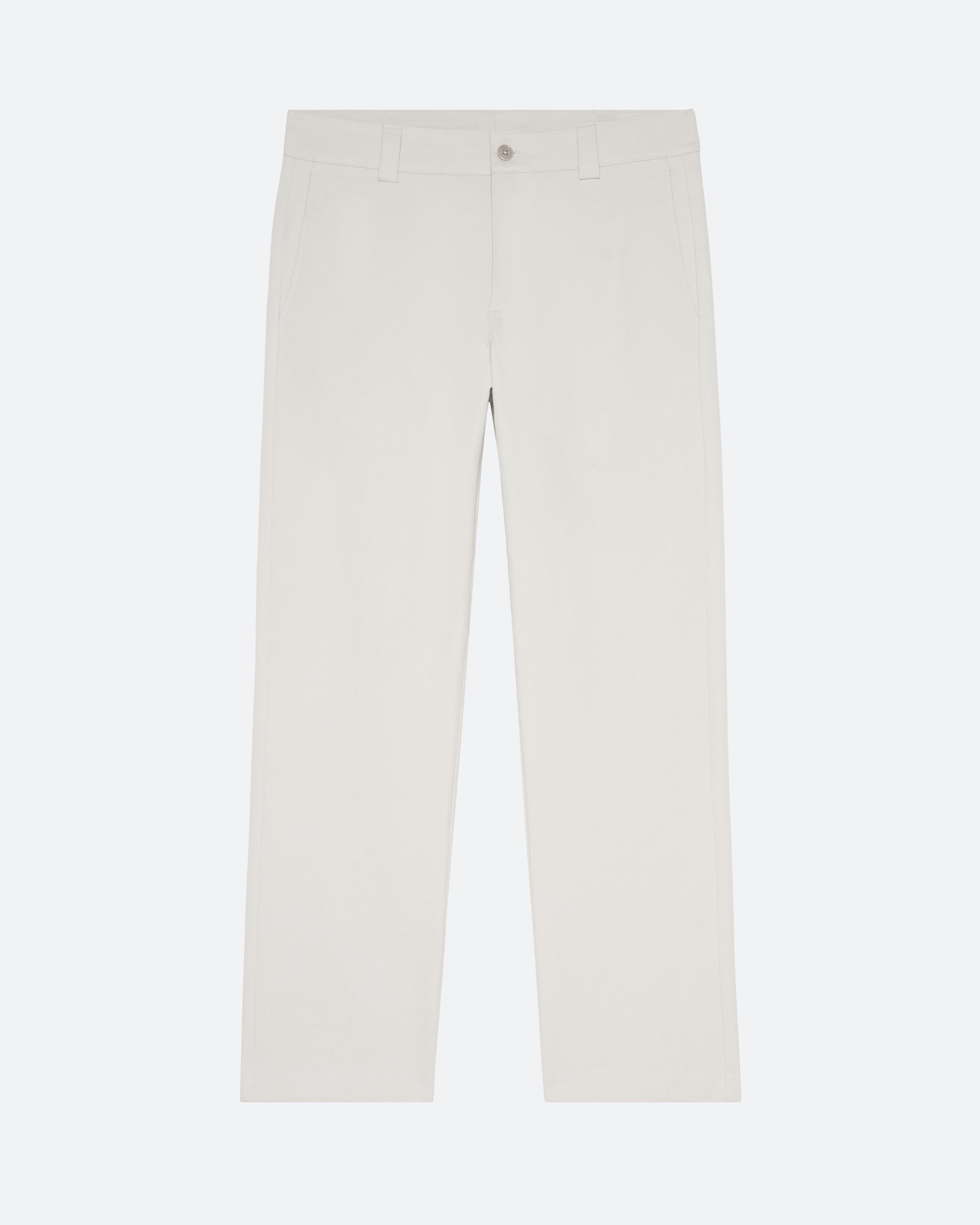 Twill Relaxed Trouser in Pumice - packshot front