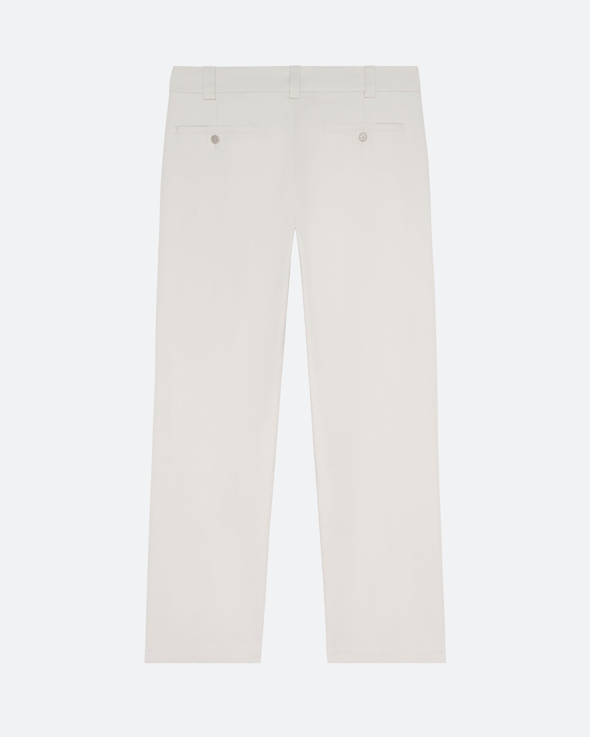 Twill Relaxed Trouser in Pumice - packshot back