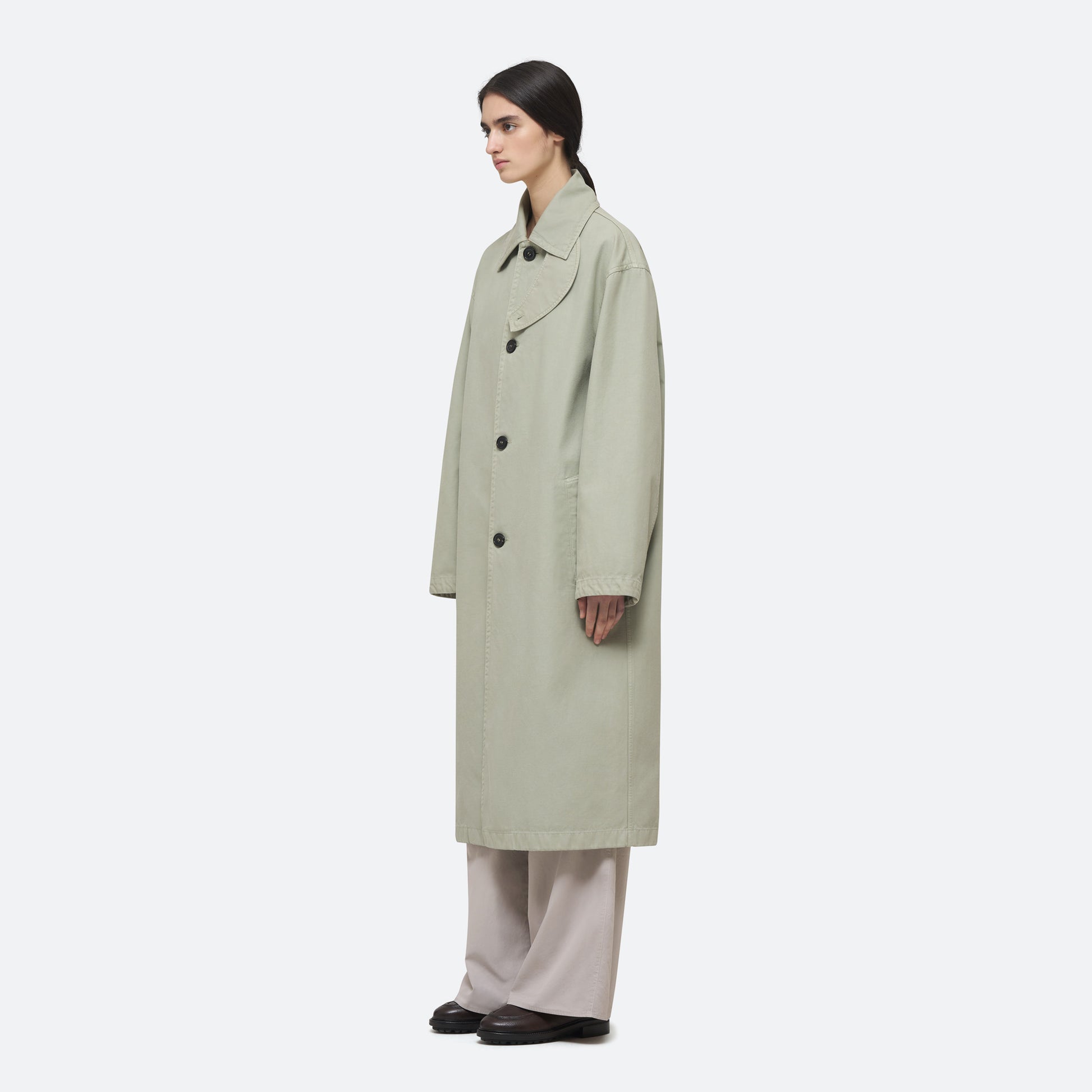 Twill Mac Coat