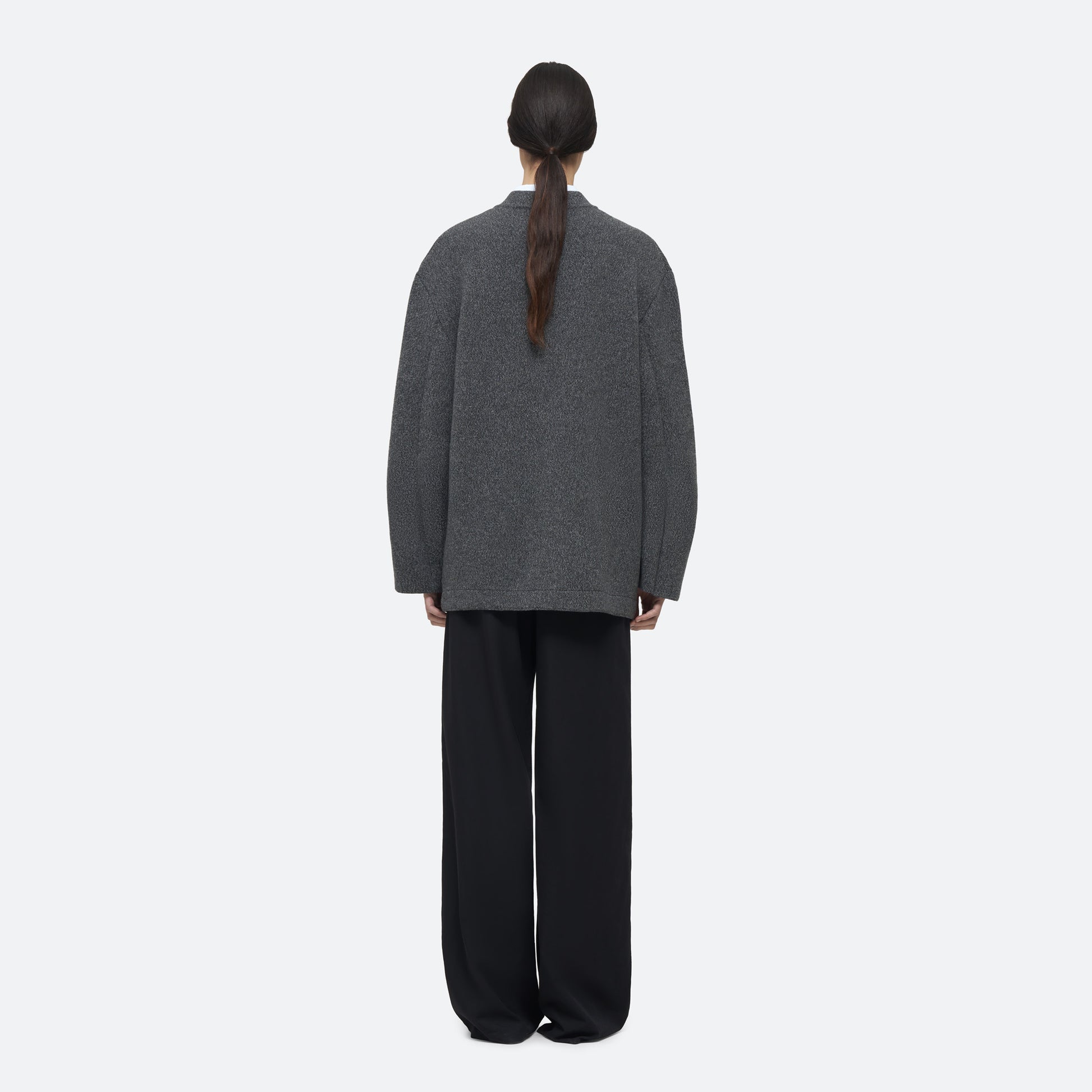 Wool Cashmere Knit Jacket