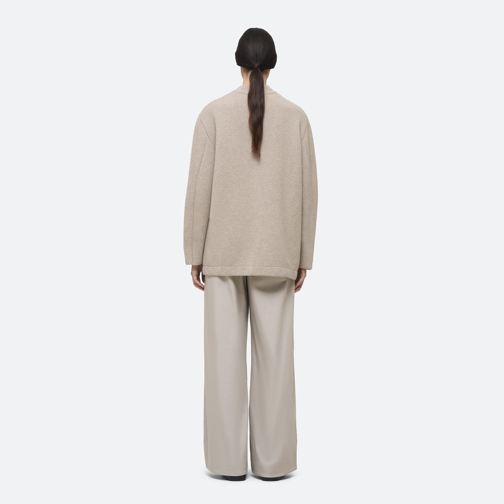 Wool Cashmere Knit Jacket