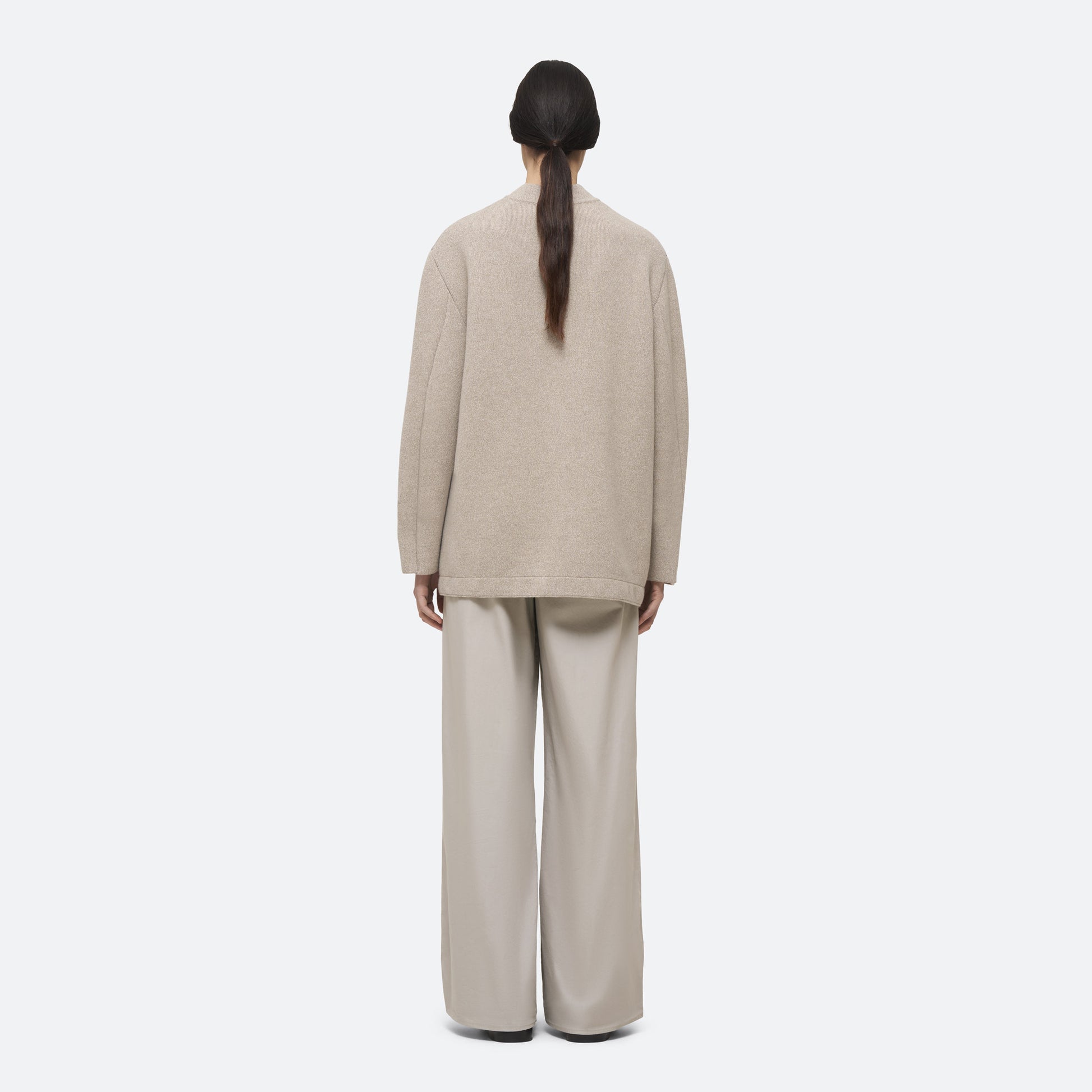 Wool Cashmere Knit Jacket