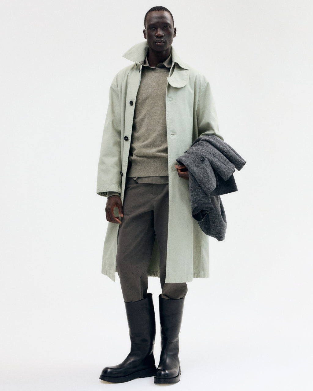 Twill Mac Coat