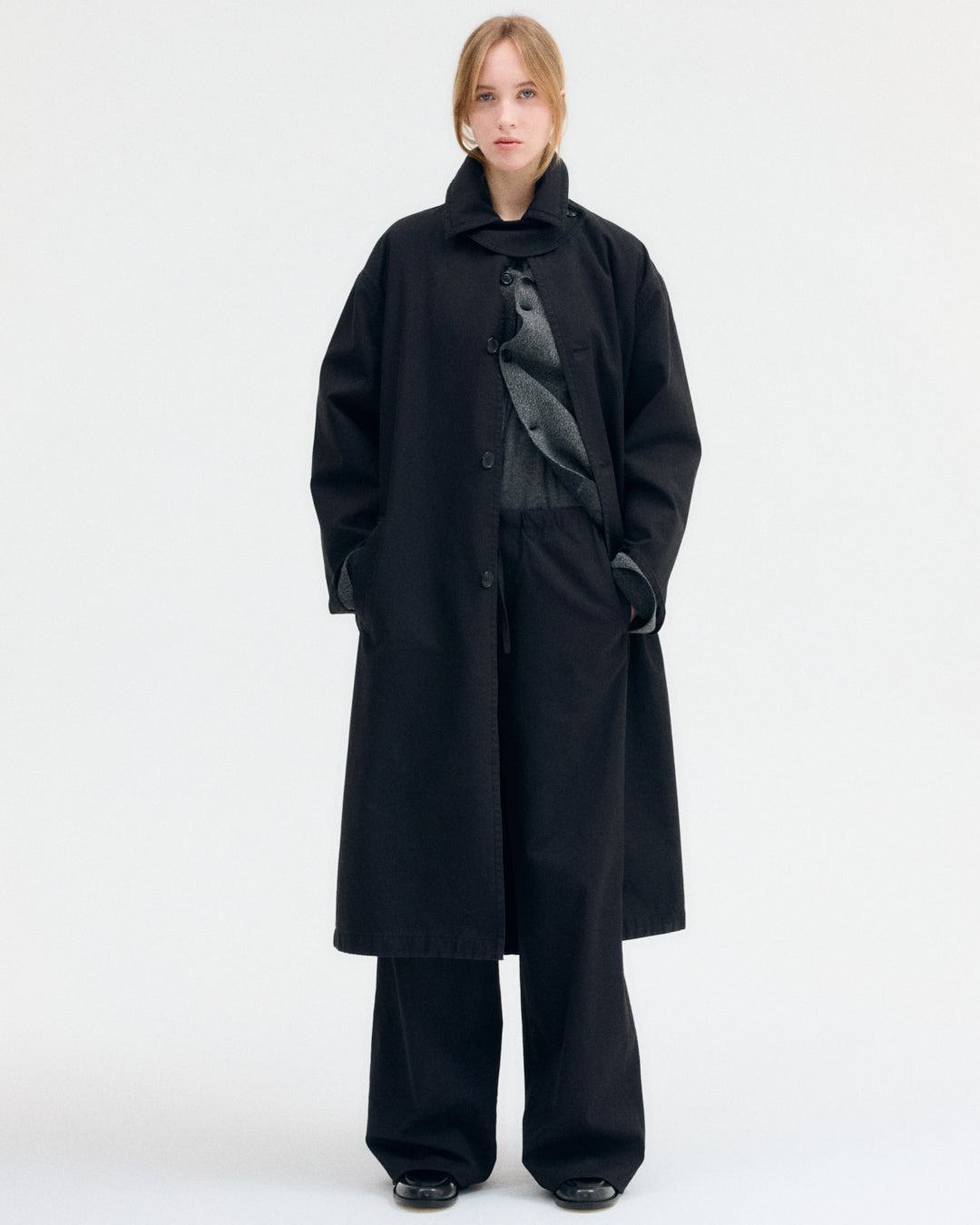 Twill Mac Coat