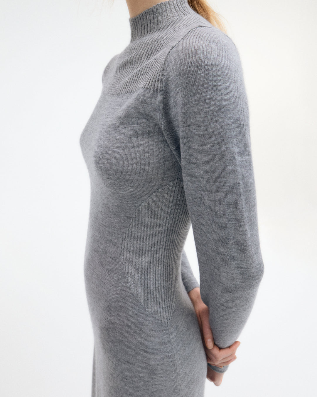 Cashmere Silk Knit Dress
