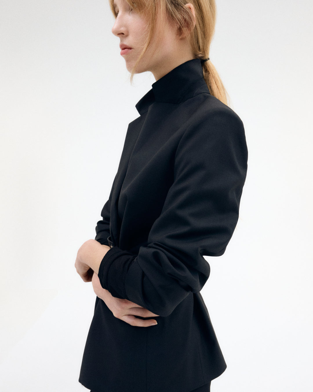 Wool Single Breasted Jacket
