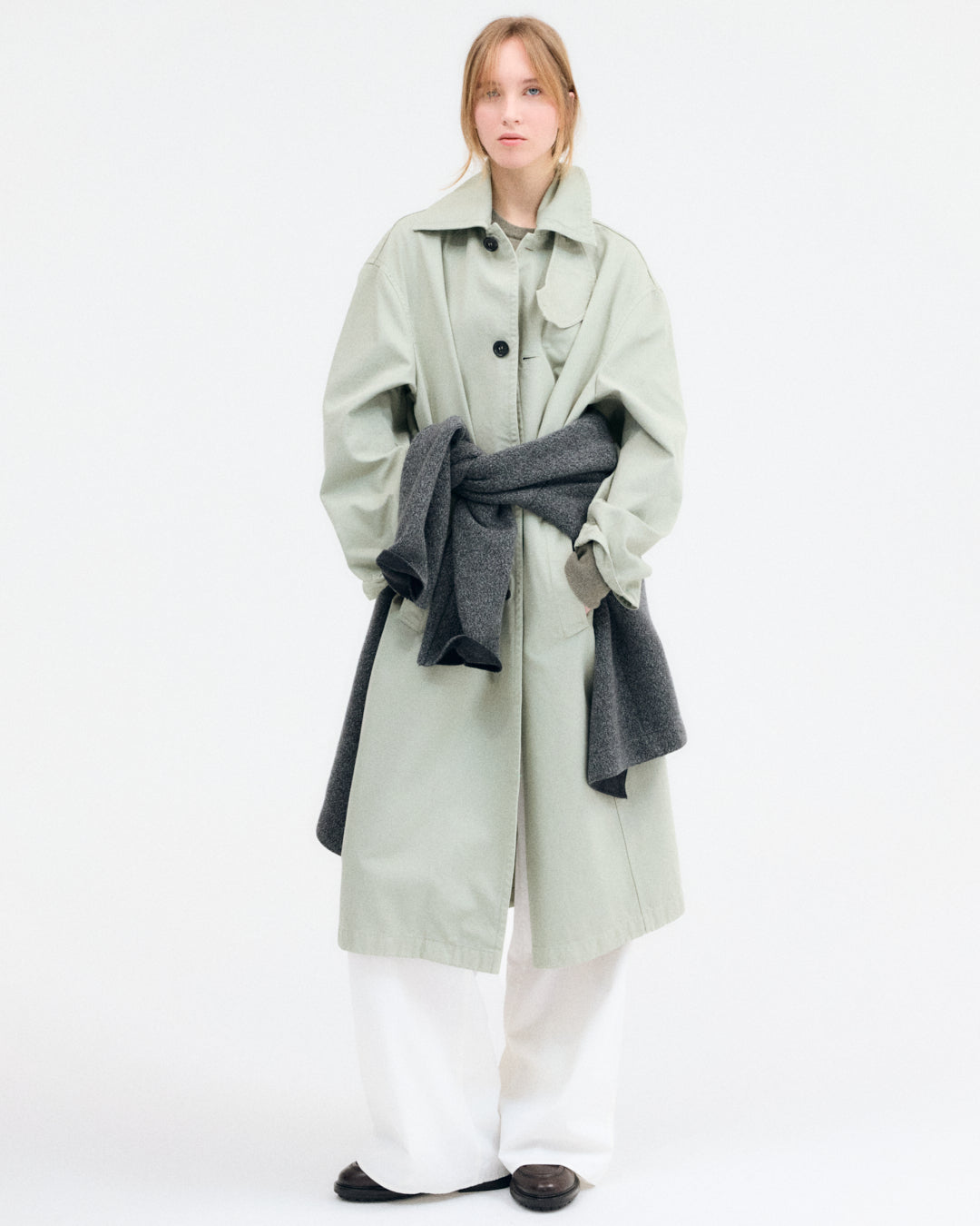 Twill Mac Coat