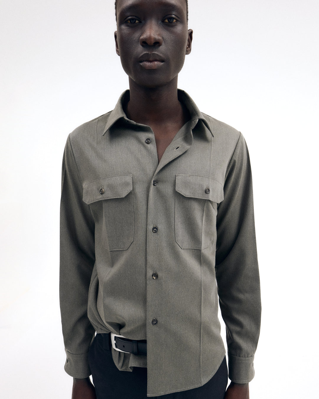Wool Uniform Shirt